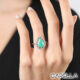 anillo-tradicional-plata-925-rodinado-con-esmeralda-sintetica-con-zirconia-2